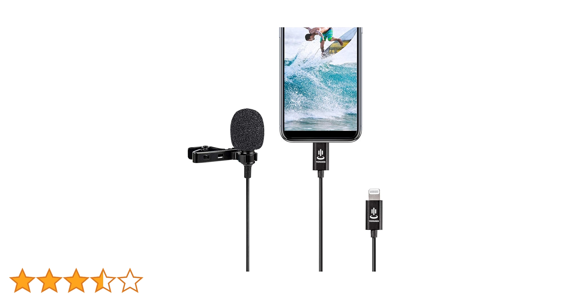 Amazon | VILTROX クリップ式 iPhone用マイク lightning端子